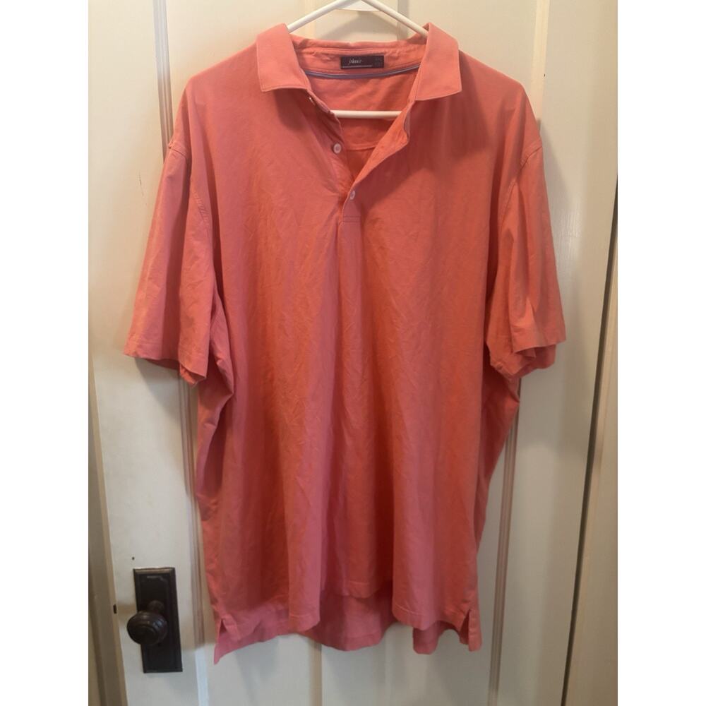 Johnnie O Golf Polo Salmon Orange Size 2XL XXL‎